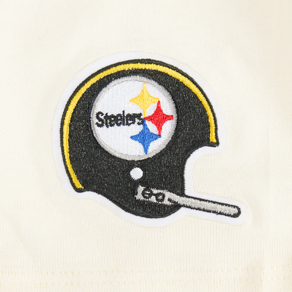 NFL PITTSBURGH STEELERS RETRO CLASSICS TODDLER BOY'S SS TEE (EGGSHELL) - Image 7