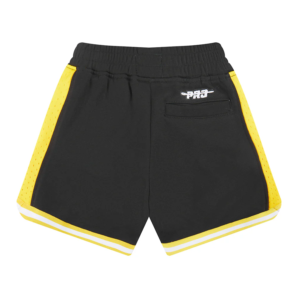 NFL PITTSBURGH STEELERS CLASSIC TODDLER BOYS FLEECE 2.0 SHORT (BLACK/YELLOW) - Image 5