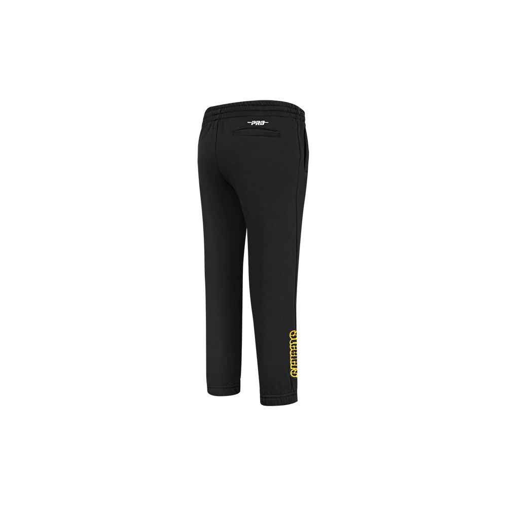 NFL PITTSBURGH STEELERS CLASSIC TODDLER BOYS FLC SWEATPANT (BLACK) - Image 5
