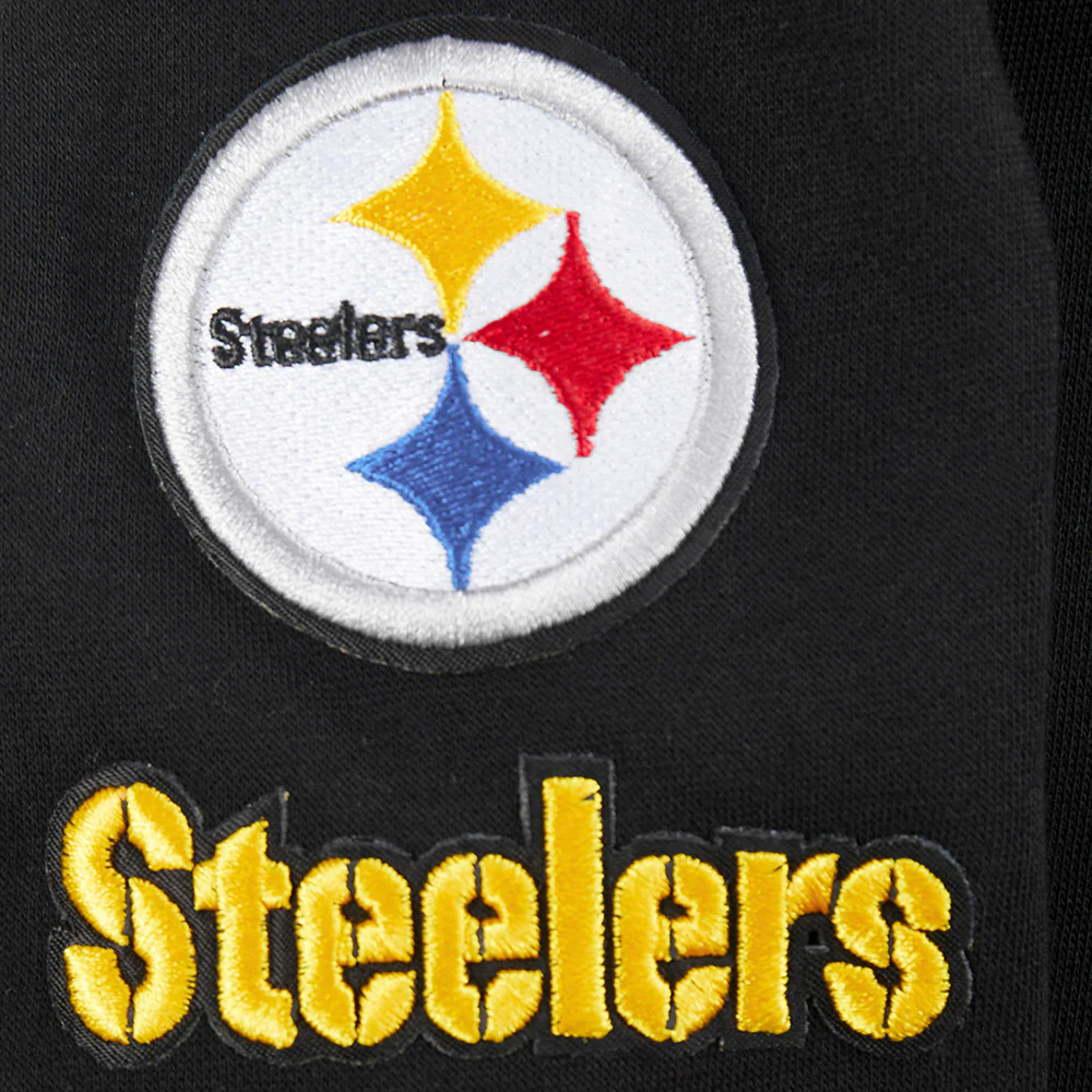 NFL PITTSBURGH STEELERS CLASSIC TODDLER BOYS FLEECE PULLOVER HOODIE (BLACK) - Image 14