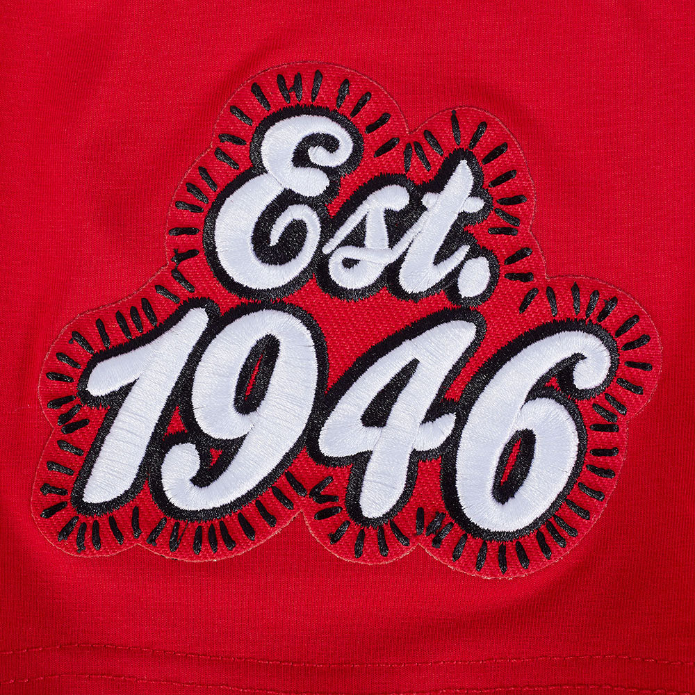 NFL SAN FRANCISCO 49ERS DIY PICK STITCH MEN'S SINGLE JERSEY TEE (RED) - Image 7