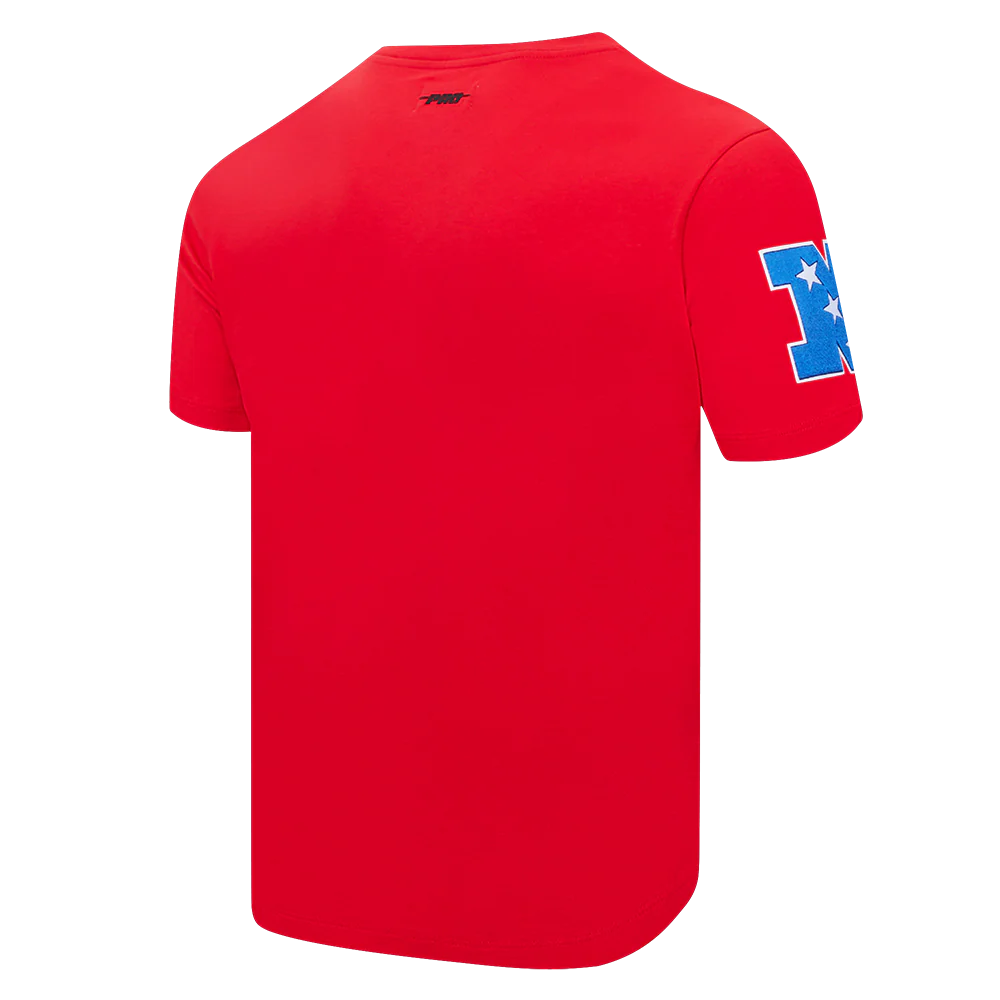 NFL SAN FRANCISCO 49ERS RETRO ELEVATION MEN'S SINGLE JERSEY TEE (RED) - Image 4