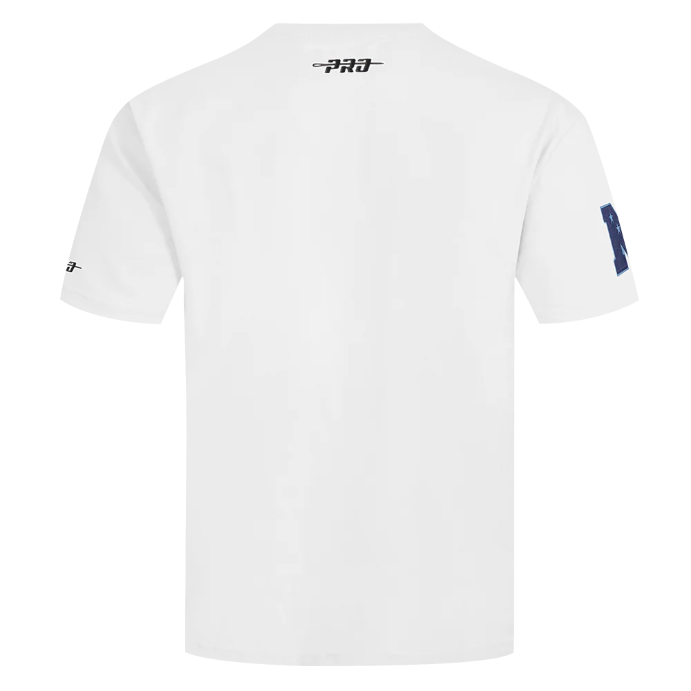 NFL SAN FRANCISCO 49ERS COUNTRY CLUB MEN'S COTTON JERSEY DROP SHOULDER TEE (WHITE) - Image 3