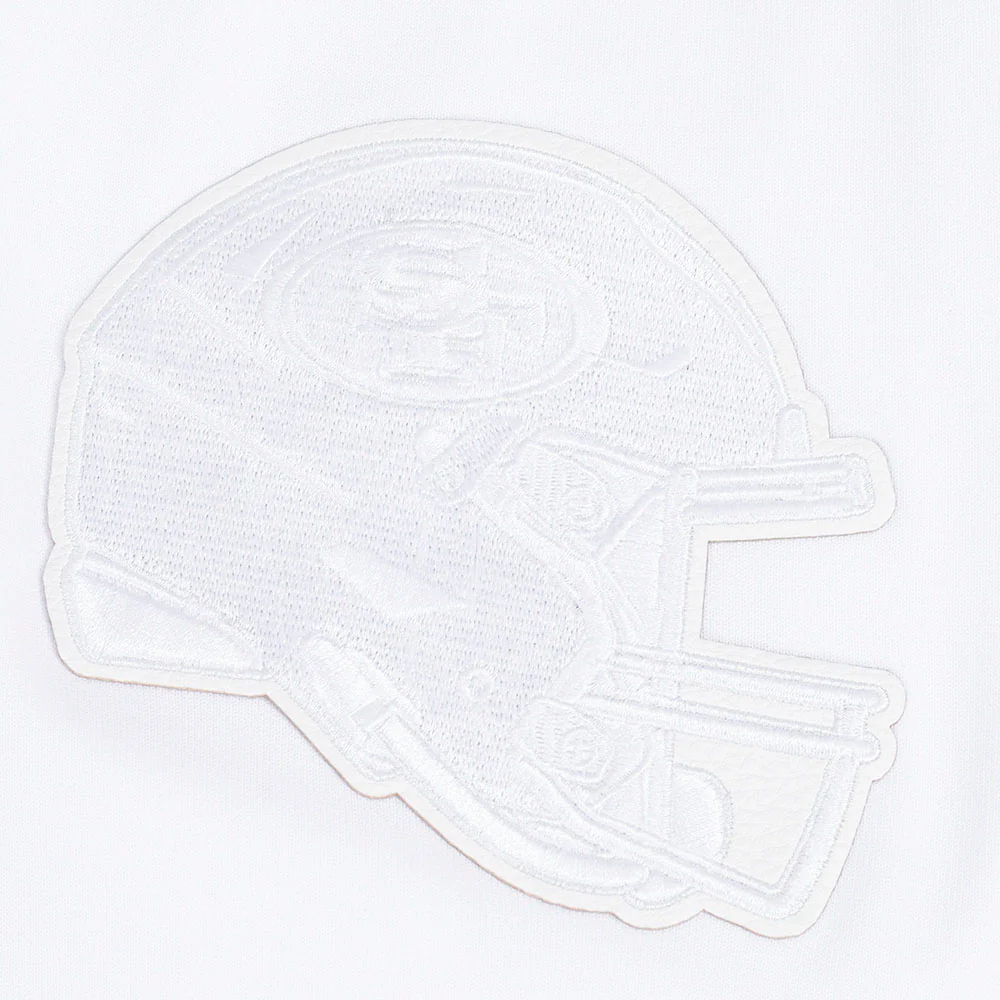 NFL SAN FRANCISCO 49ERS WHITE OUT MEN'S SINGLE JERSEY TEE (WHITE) - Image 6