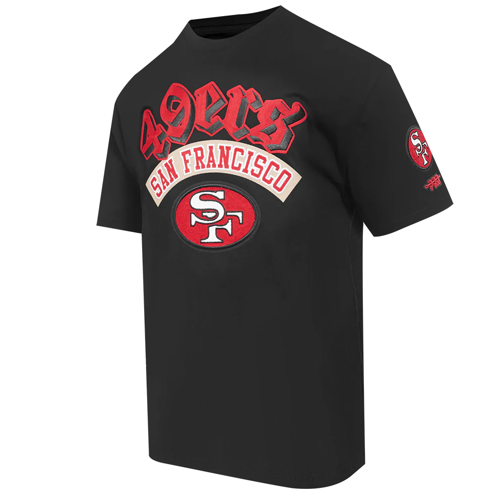 NFL SAN FRANCISCO 49ERS BEST OF MEN'S DROP SHOULDER TEE (BLACK) - Image 6