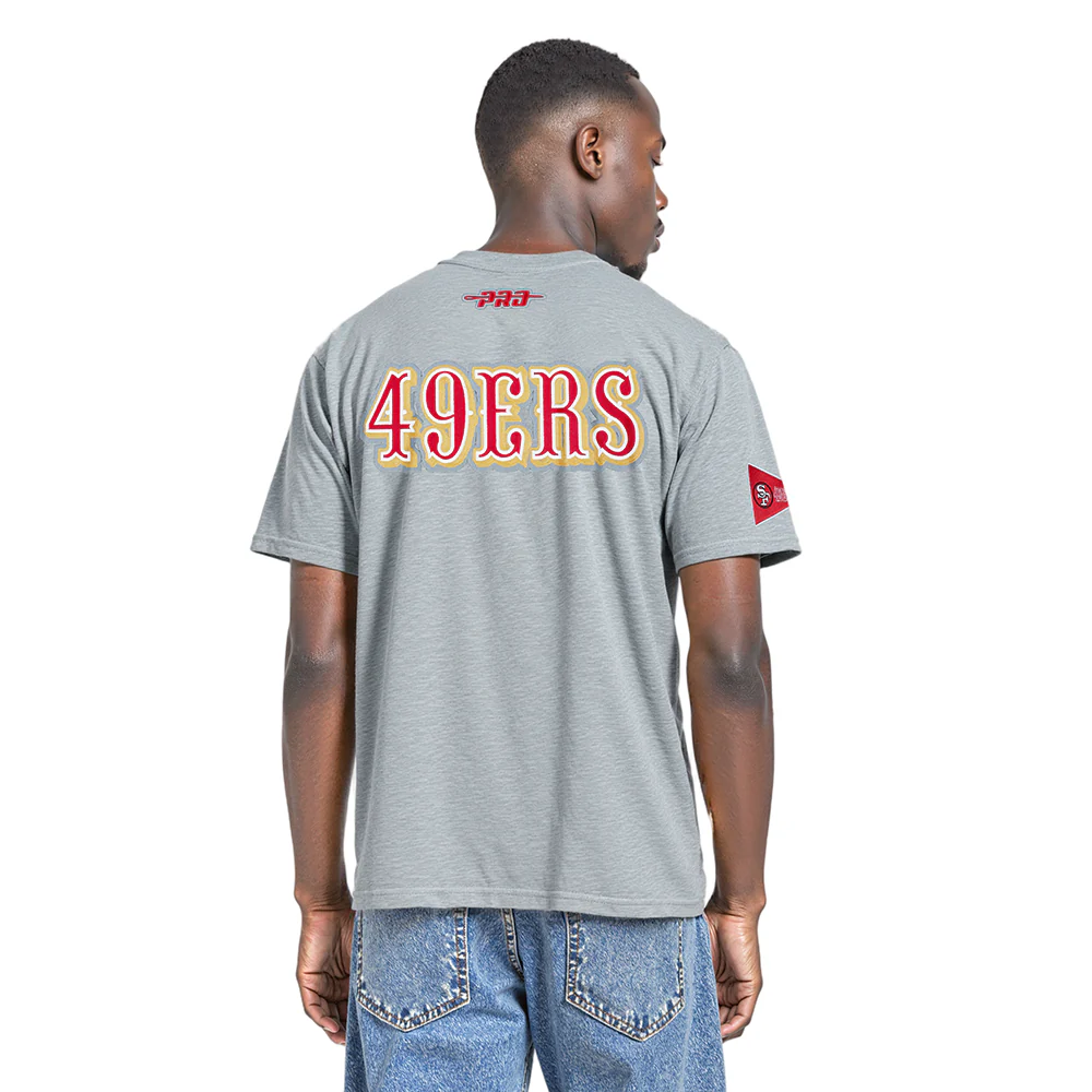 NFL SAN FRANCISCO 49ERS BEST OF MEN'S CJ DROP SHOULDER TEE (DARK HEATHER GRAY) - Image 12