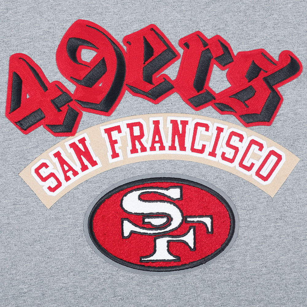 NFL SAN FRANCISCO 49ERS BEST OF MEN'S CJ DROP SHOULDER TEE (DARK HEATHER GRAY) - Image 16