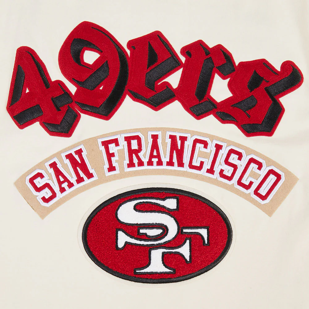 NFL SAN FRANCISCO 49ERS BEST OF MEN'S DROP SHOULDER TEE (EGGSHELL) - Image 7