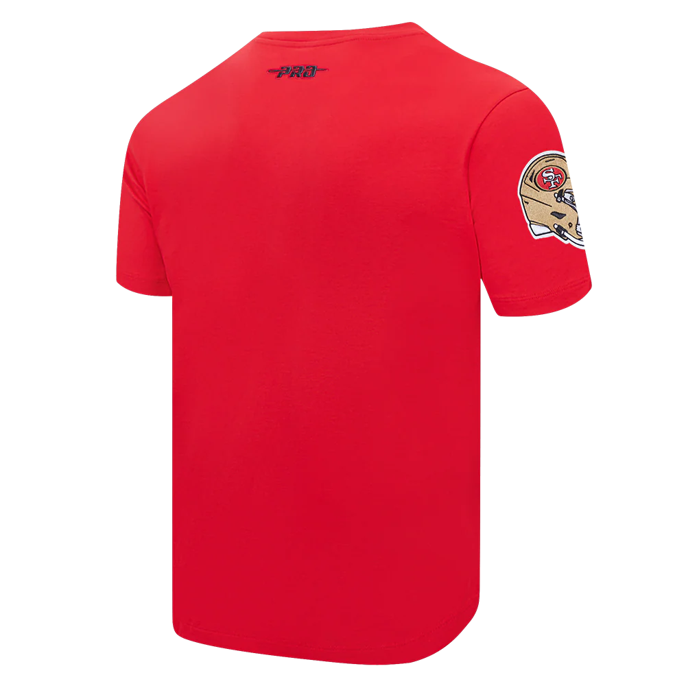 NFL SAN FRANCISCO 49ERS TEAM BADGE MEN'S SJ TEE (RED) - Image 12
