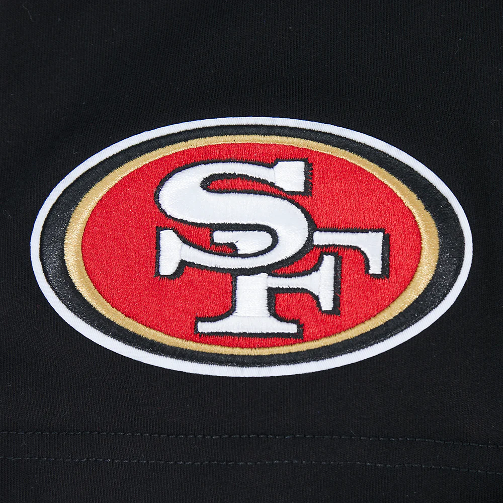 NFL SAN FRANCISCO 49ERS BORN FOR SPORT MEN'S SJ TEE (BLACK) - Image 8