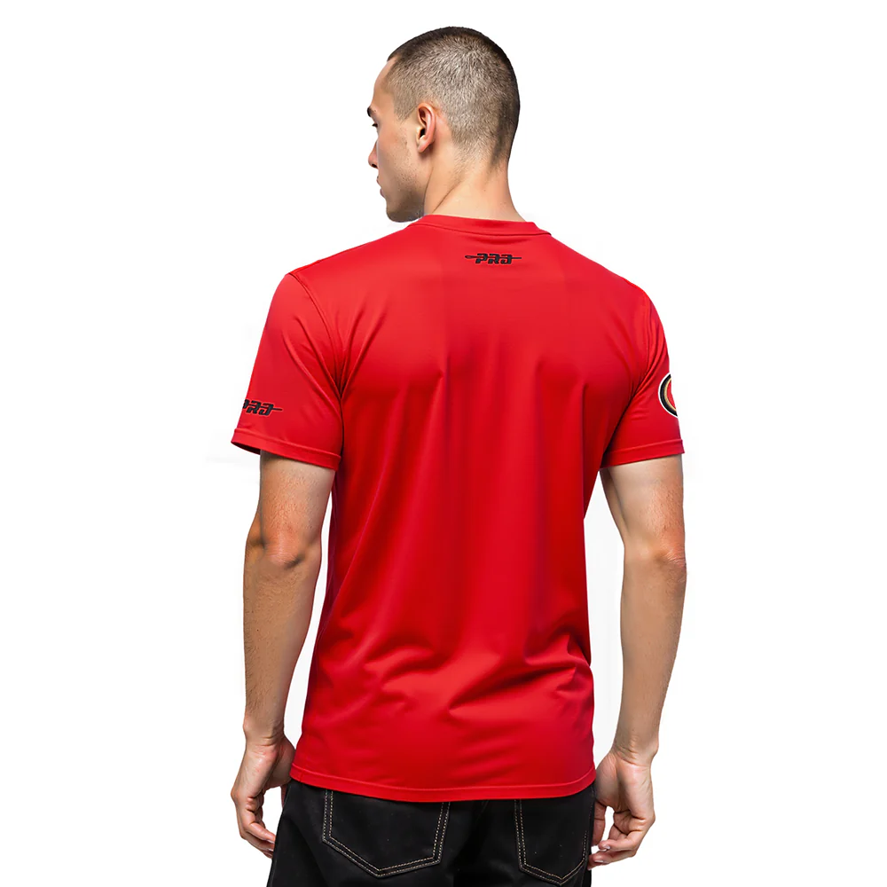 NFL SAN FRANCISCO 49ERS BORN FOR SPORT MEN'S SJ TEE (Red) - Image 2