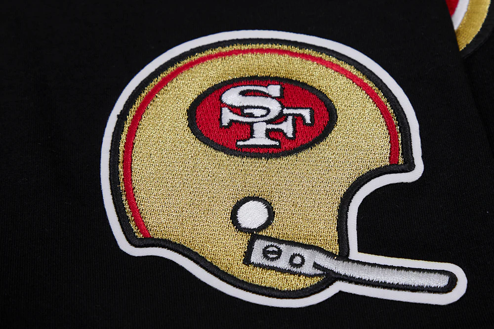NFL SAN FRANCISCO 49ERS RETRO CLASSIC MEN'S TEE (BLACK/RED) - Image 6