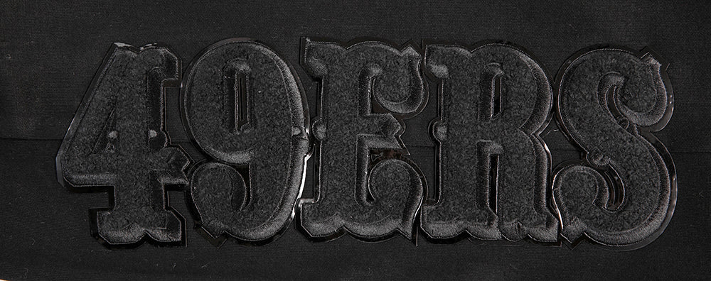 NFL SAN FRANCISCO 49ERS TRIPLE BLACK DK JOGGER (TRIPLE BLACK) - Image 5
