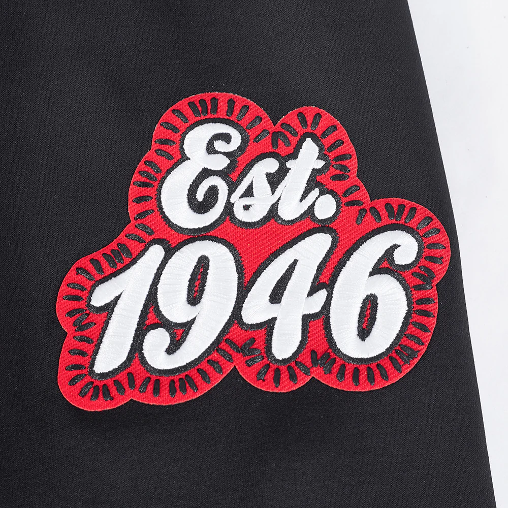 NFL SAN FRANCISCO 49ERS DIY PICK STITCH MEN'S DOUBLE KNIT PULLOVER HOODIE (BLACK) - Image 8