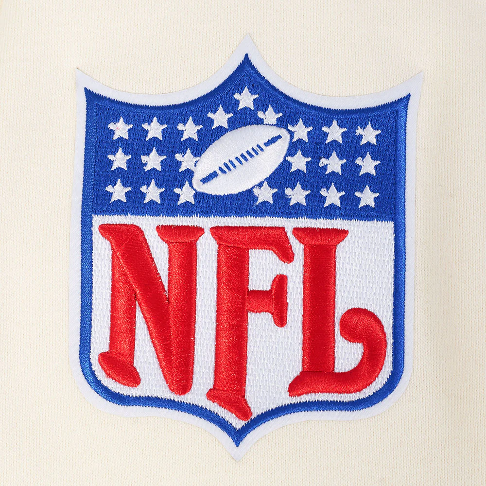 NFL SAN FRANCISCO 49ERS BEST OF MEN'S DROP SHOULDER FLC CREWNECK (EGGSHELL) - Image 5