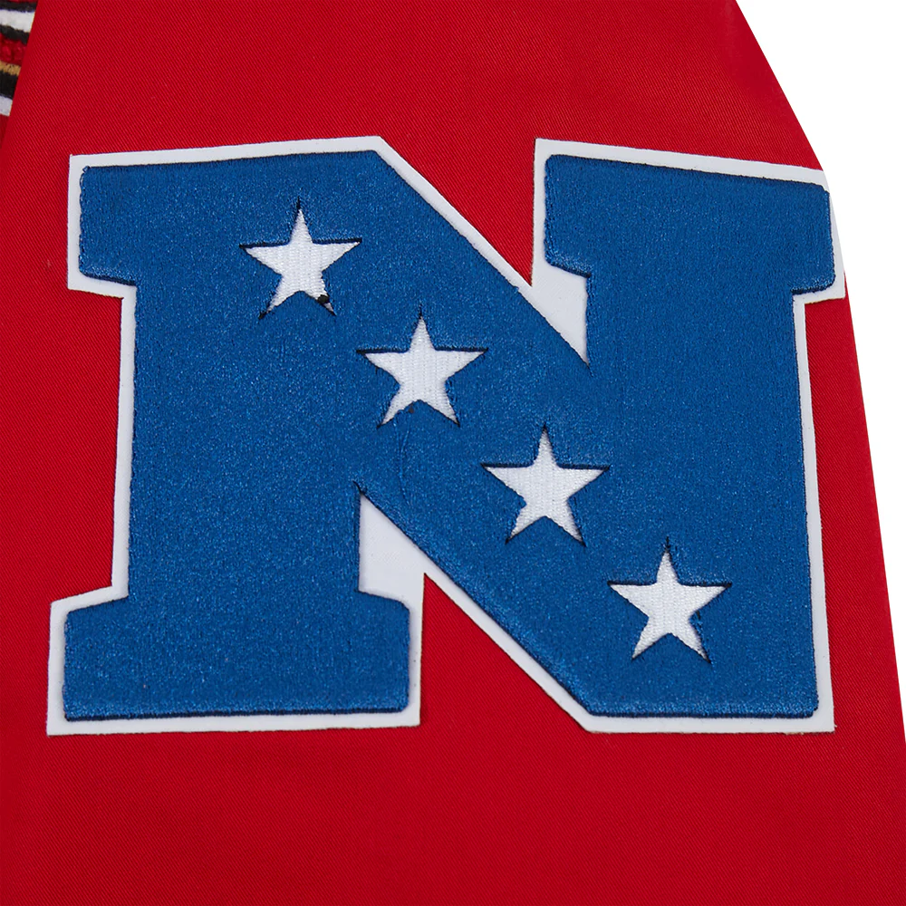 NFL SAN FRANCISCO 49ERS AREA CODE M TWILL JACKET (RED) - Image 5