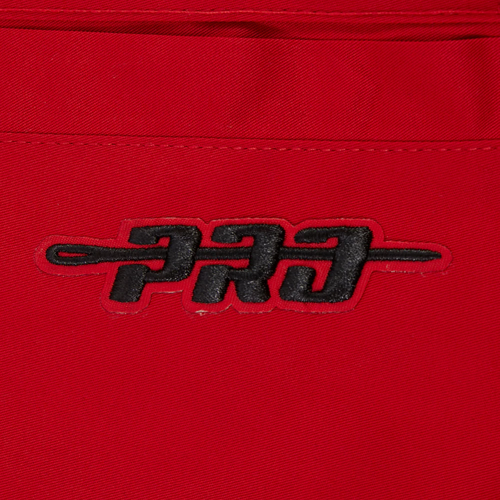 NFL SAN FRANCISCO 49ERS AREA CODE M TWILL JACKET (RED) - Image 9