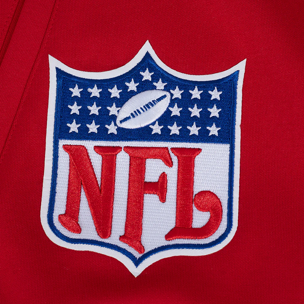 NFL SAN FRANCISCO 49ERS PRO GAME DAY RETRO JACKET (RED/BLACK/WHITE) - Image 8