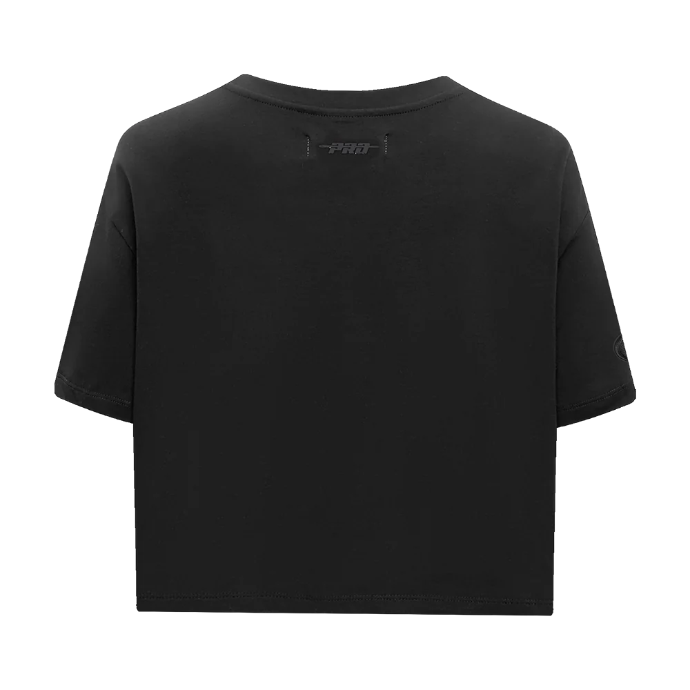 NFL SAN FRANCISCO 49ERS NEUTRAL WOMEN'S BOXY TEE (BLACK) - Image 3