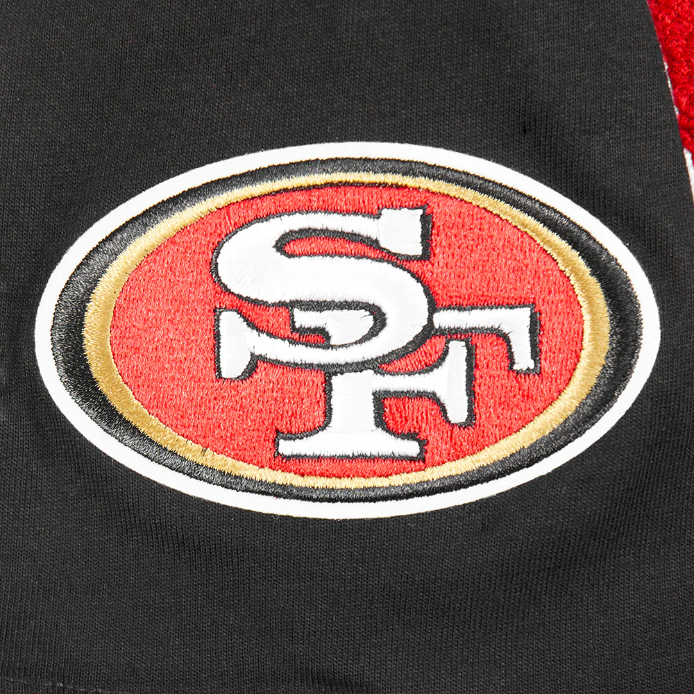 NFL SAN FRANCISCO 49ERS CLASSIC BIG BOYS SINGLE JERSEY TEE (BLACK) - Image 4