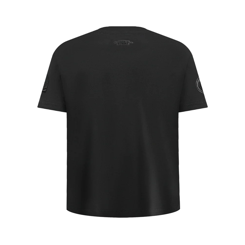 NFL SAN FRANCISCO 49ERS TRIPLE BLACK BIG BOYS SHORT SLEEVE TEE (BLACK) - Image 5