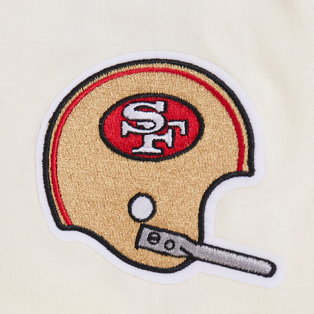 NFL SAN FRANCISCO 49ERS RETRO CLASSICS BIG BOY'S SS TEE (EGGSHELL) - Image 7