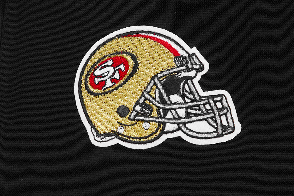 NFL SAN FRANCISCO 49ERS CLASSIC WOMEN'S SWEATPANT (BLACK) - Image 4