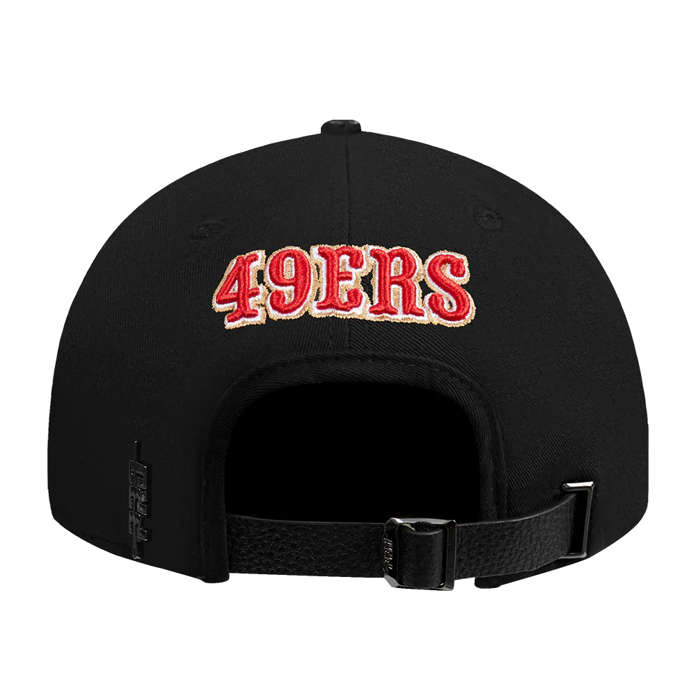 NFL SAN FRANCISCO 49ERS GAME DAY CLASSICS WOMEN'S DAD HAT (BLACK) - Image 4