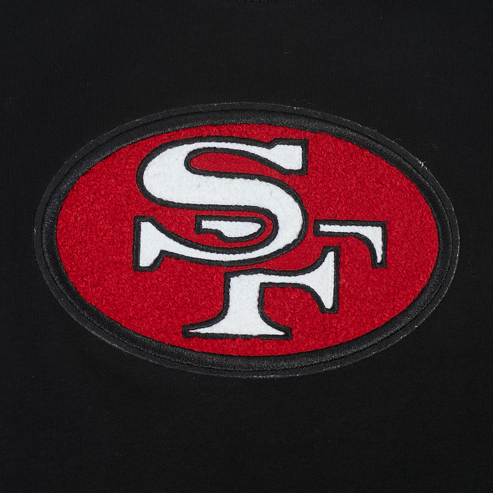 NFL SAN FRANCISCO 49ERS RETRO CLASSICS LITTLE BOY'S SS TEE (BLACK) - Image 5