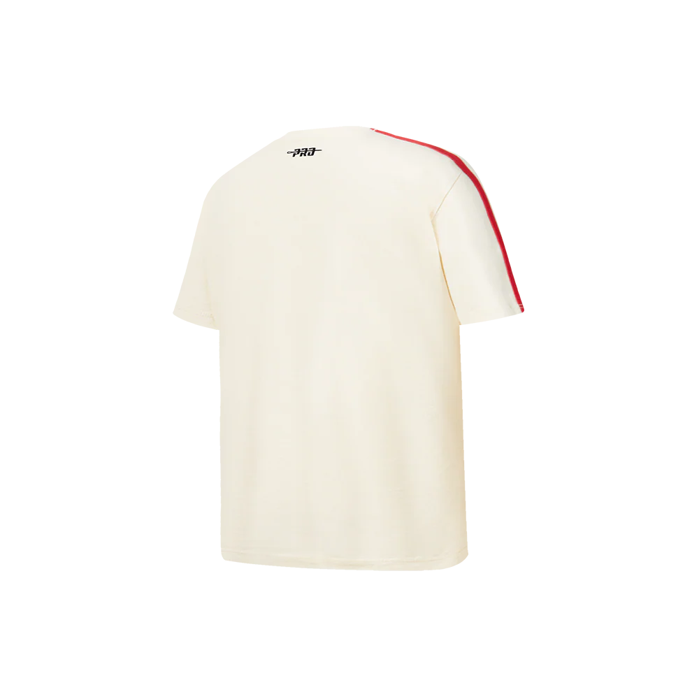 NFL SAN FRANCISCO 49ERS RETRO CLASSICS LITTLE BOY'S SS TAPING TEE (EGGSHELL/ RED) - Image 4