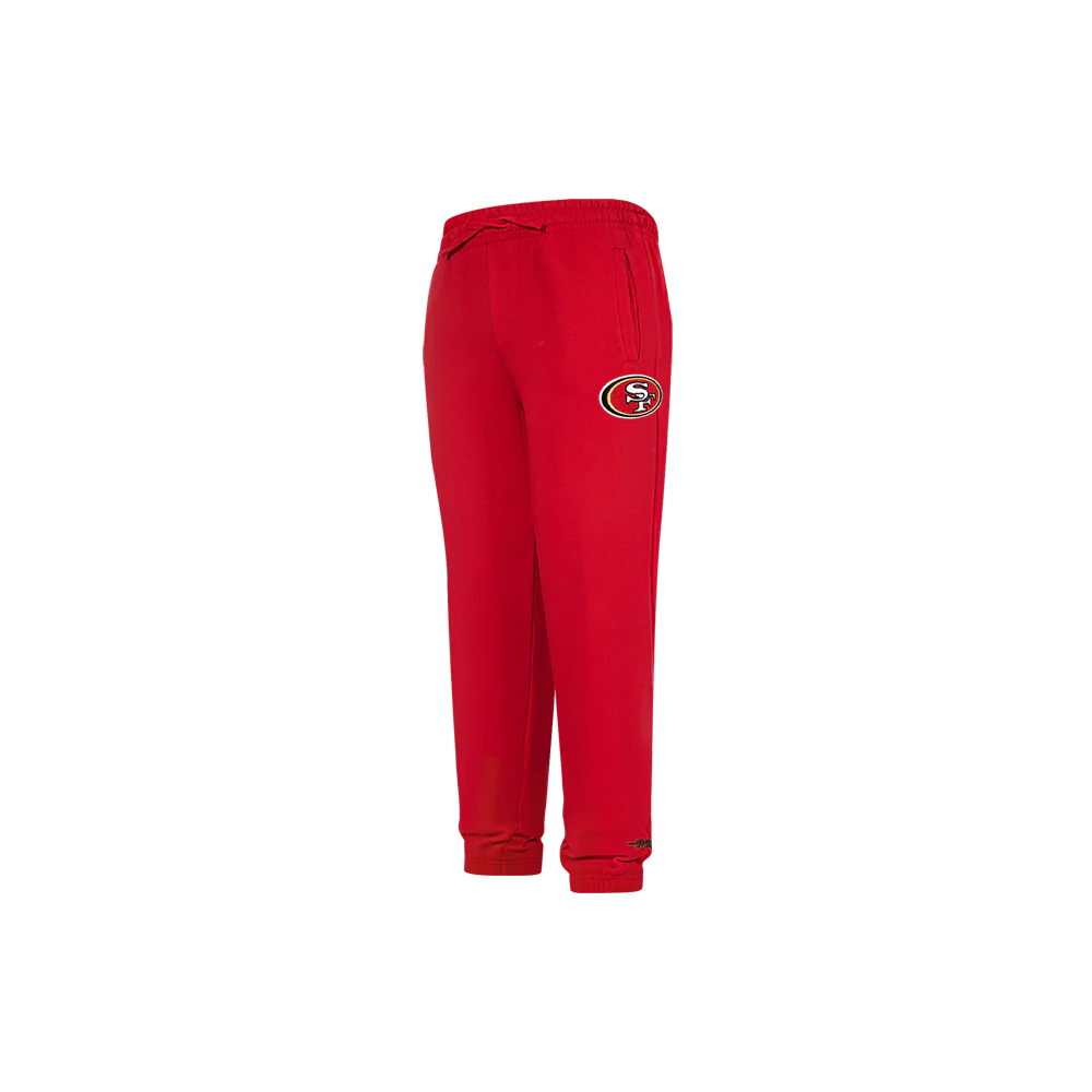 NFL SAN FRANCISCO 49ERS CLASSIC LITTLE BOY'S FLC SWEATPANT (RED) - Image 4
