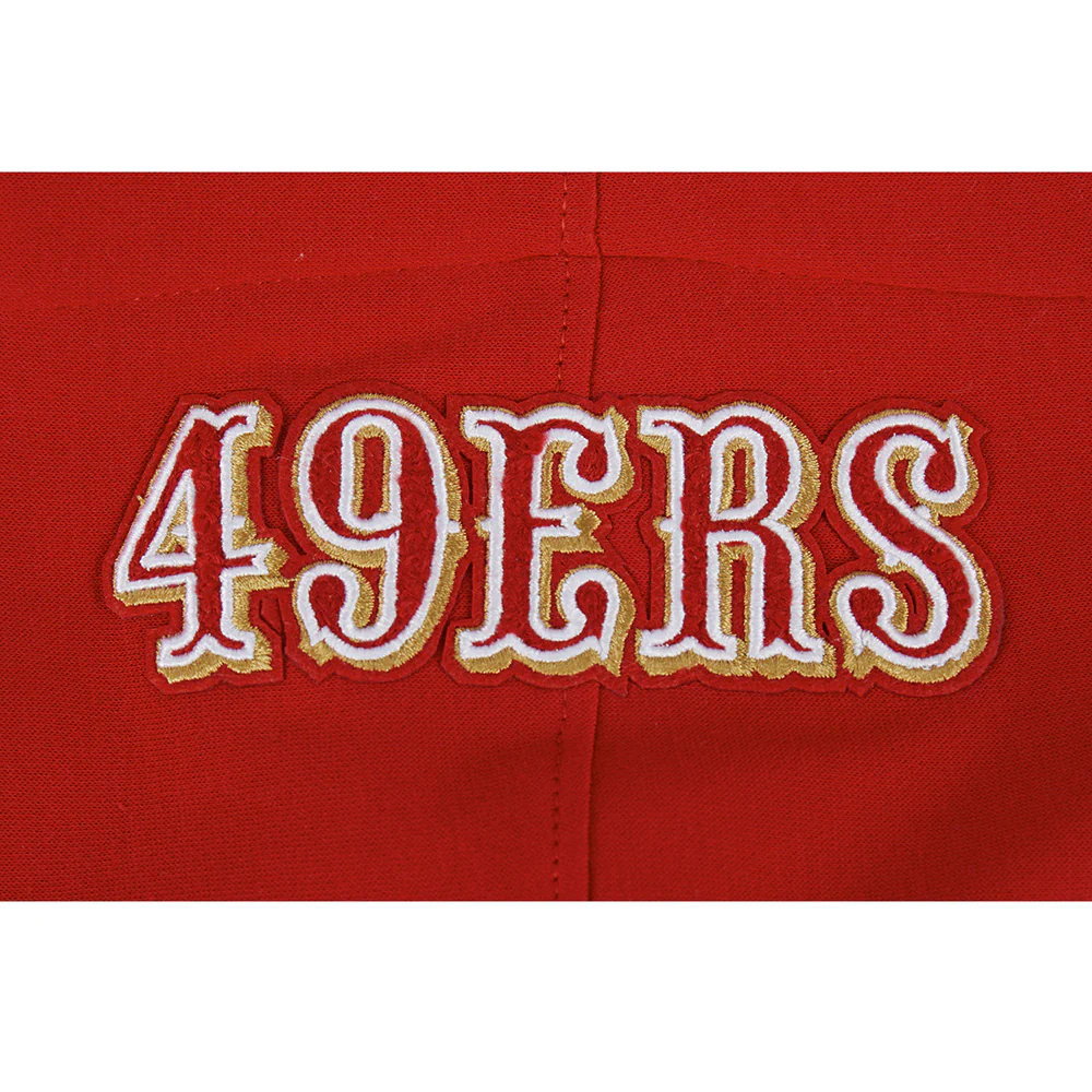 NFL SAN FRANCISCO 49ERS CLASSIC LITTLE BOYS FLEECE FULL ZIP HOODIE (RED) - Image 13