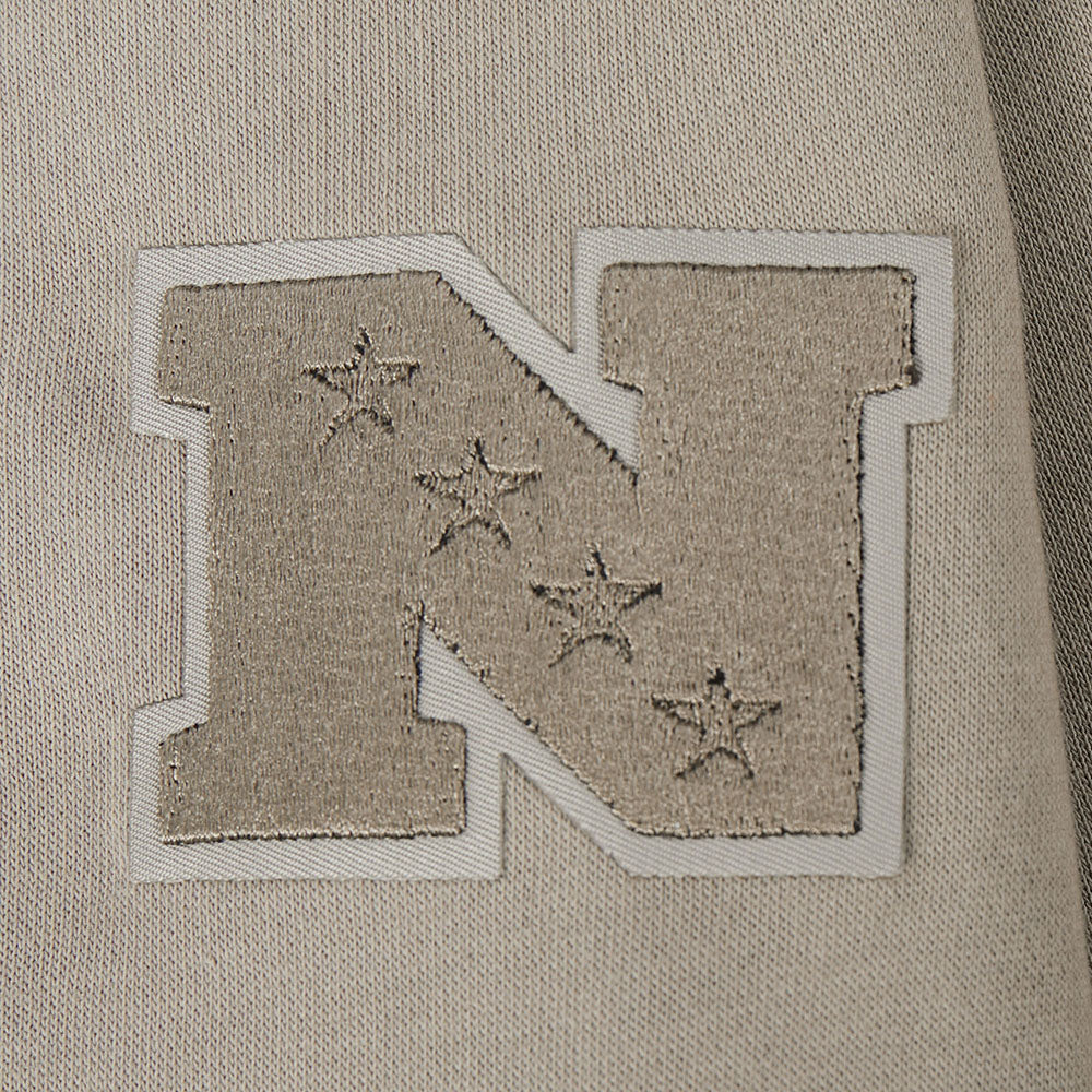 NFL SAN FRANCISCO 49ERS NEUTRAL LITTLE BOYS FLEECE CREWNECK (TAUPE) - Image 5