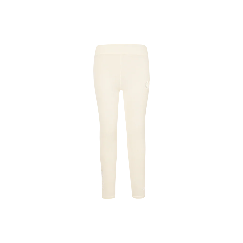 NFL SAN FRANCISCO 49ERS NEUTRAL LITTLE GIRLS LEGGING (EGGSHELL) - Image 2