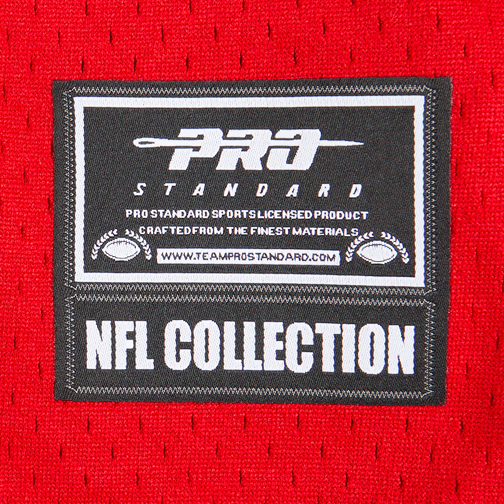 NFL SAN FRANCISCO 49ERS CLASSIC TODDLER BOYS MESH BUTTON DOWN SHIRT (RED/BLACK) - Image 8