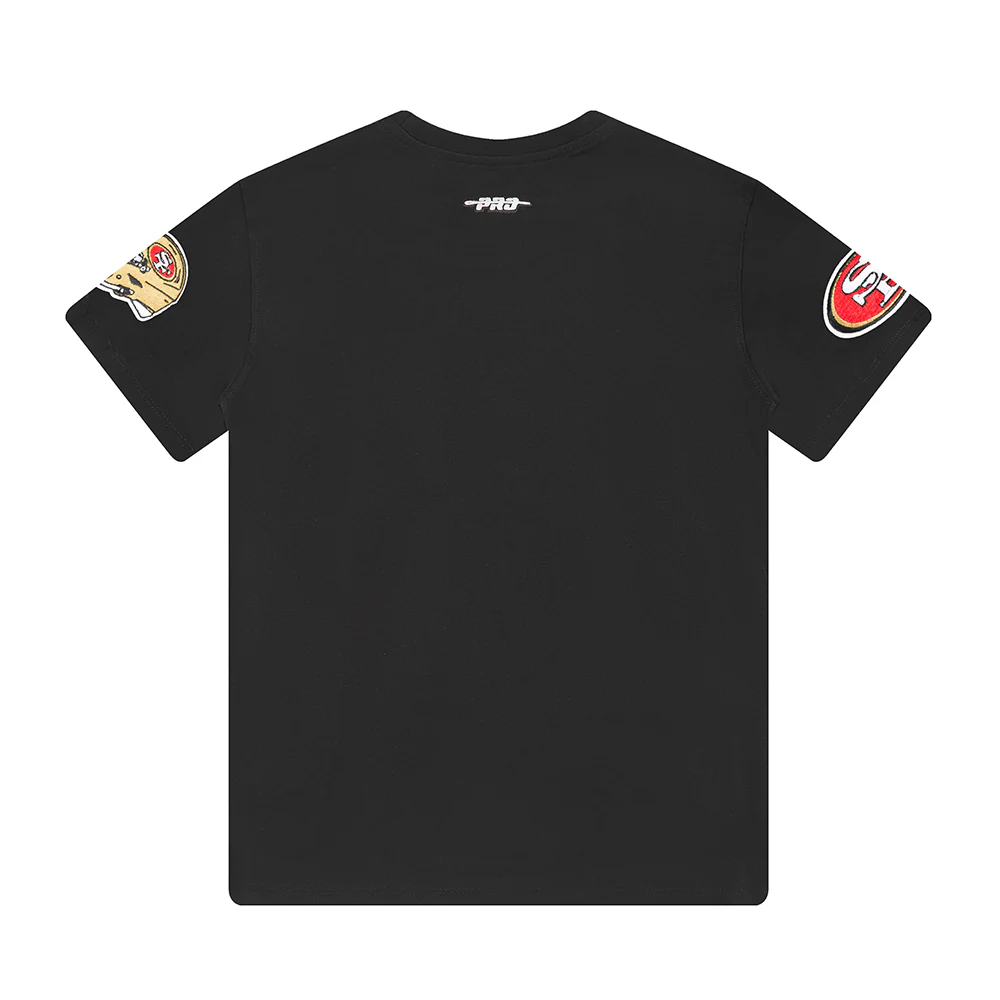 NFL SAN FRANCISCO 49ERS CLASSIC TODDLER BOYS SHORT SLEEVE TEE (BLACK) - Image 2