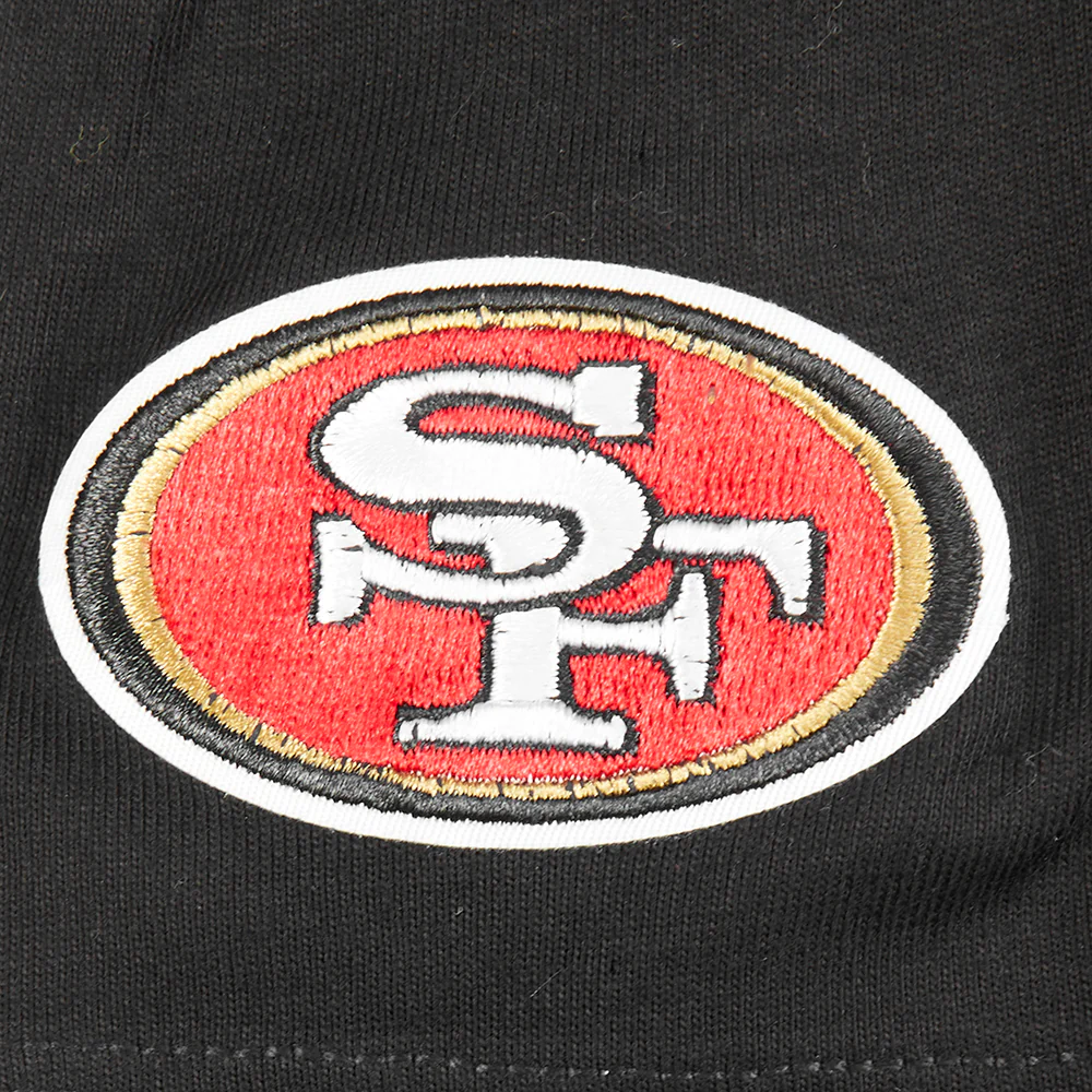 NFL SAN FRANCISCO 49ERS CLASSIC TODDLER BOYS SHORT SLEEVE TEE (BLACK) - Image 3