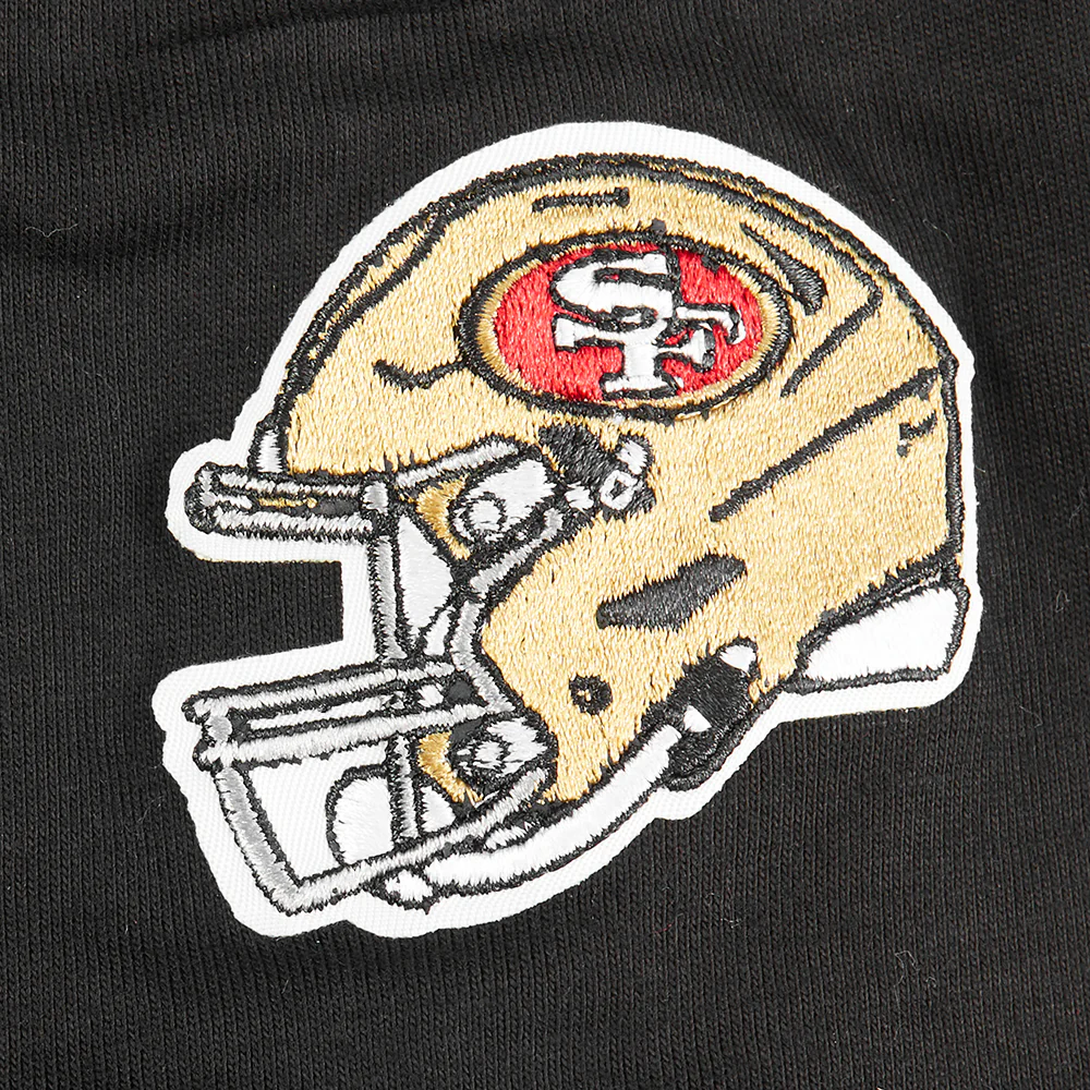 NFL SAN FRANCISCO 49ERS CLASSIC TODDLER BOYS SHORT SLEEVE TEE (BLACK) - Image 4