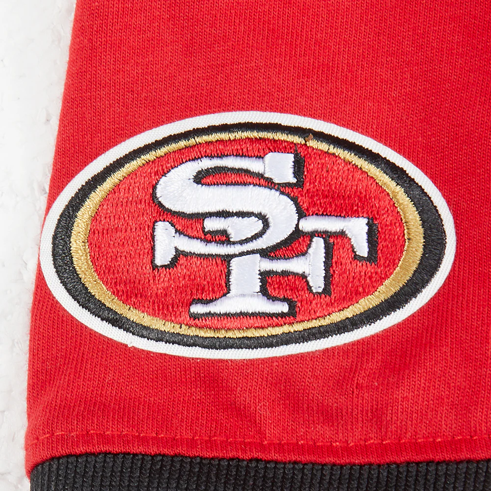NFL SAN FRANCISCO 49ERS CLASSIC TODDLER BOYS SHORT SLEEVE STRIPED RIB TEE (RED/BLACK) - Image 12