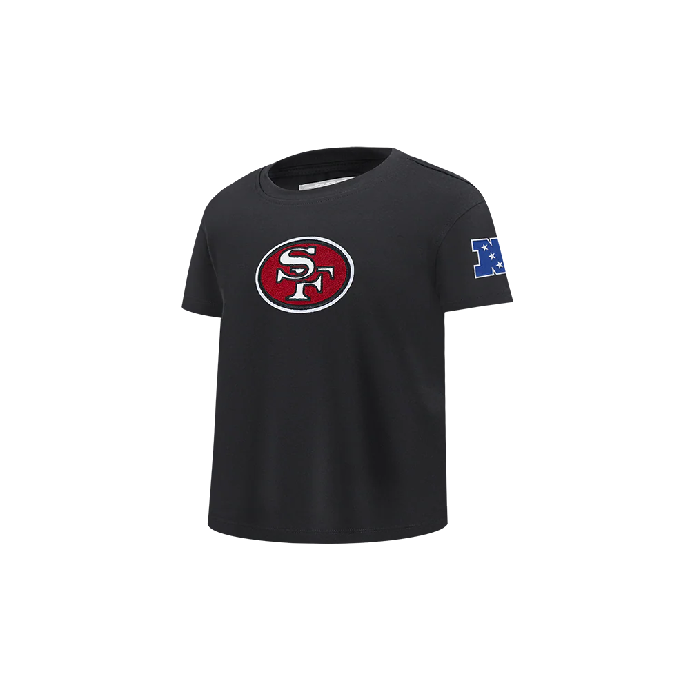 NFL SAN FRANCISCO 49ERS RETRO CLASSICS TODDLER BOY'S SS TEE (BLACK) - Image 3