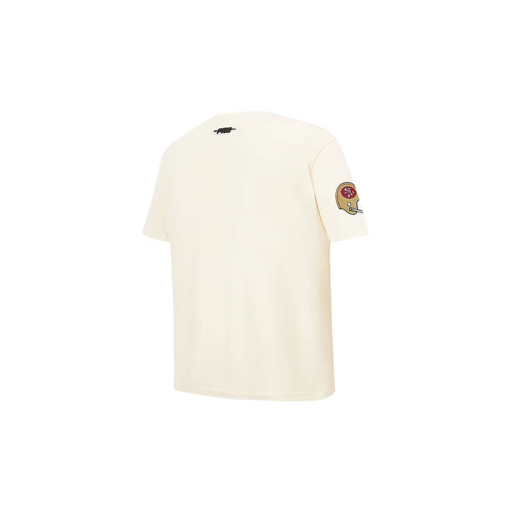 NFL SAN FRANCISCO 49ERS RETRO CLASSICS TODDLER BOY'S SS TEE (EGGSHELL) - Image 4