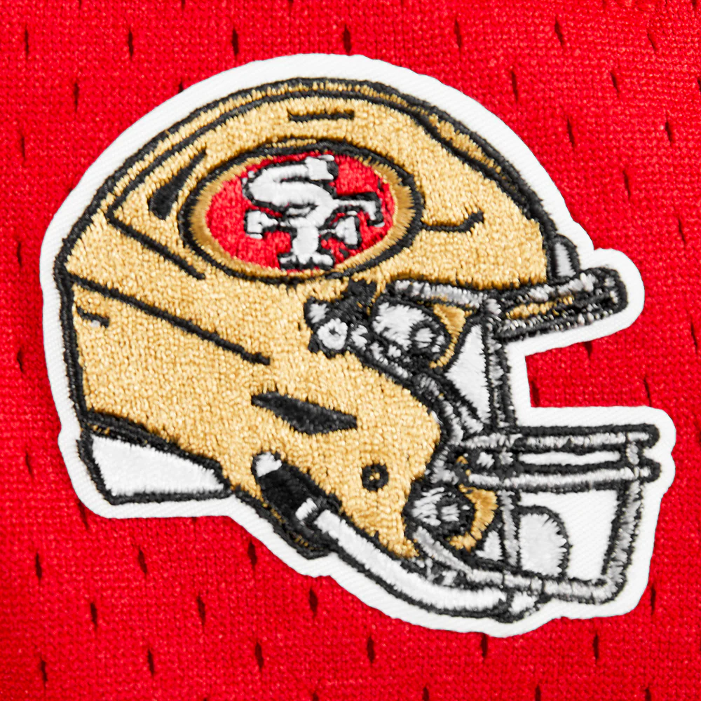 NFL SAN FRANCISCO 49ERS CLASSIC TODDLER BOYS FLEECE 2.0 SHORT (BLACK/RED) - Image 7