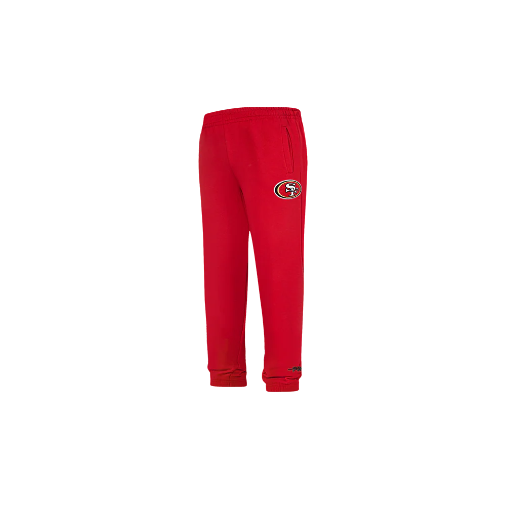 NFL SAN FRANCISCO 49ERS CLASSIC TODDLER BOY'S FLC SWEATPANT (RED) - Image 4