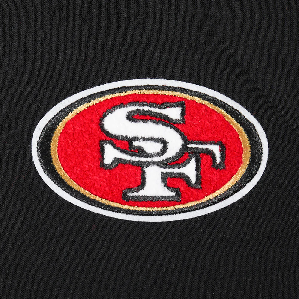 NFL SAN FRANCISCO 49ERS CLASSIC TODDLER BOYS FLEECE PULLOVER HOODIE (BLACK) - Image 7
