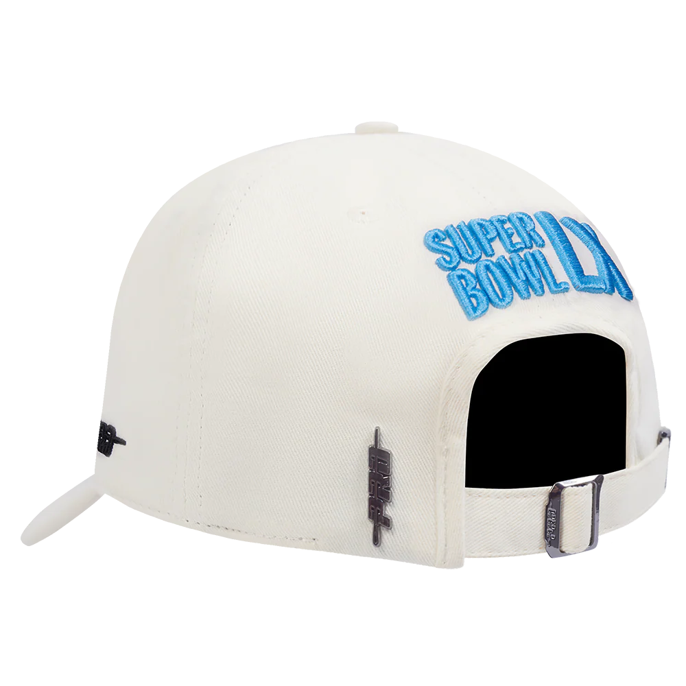 NFL SUPER BOWL 60 COTTON TWILL PRO SCORE STRAPBACK (EGGSHELL) - Image 8