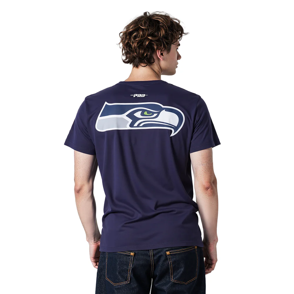 NFL SEATTLE SEAHAWKS CLASSIC MESH MEN'S SJ STRIPED TEE (MIDNIGHT NAVY) - Image 10