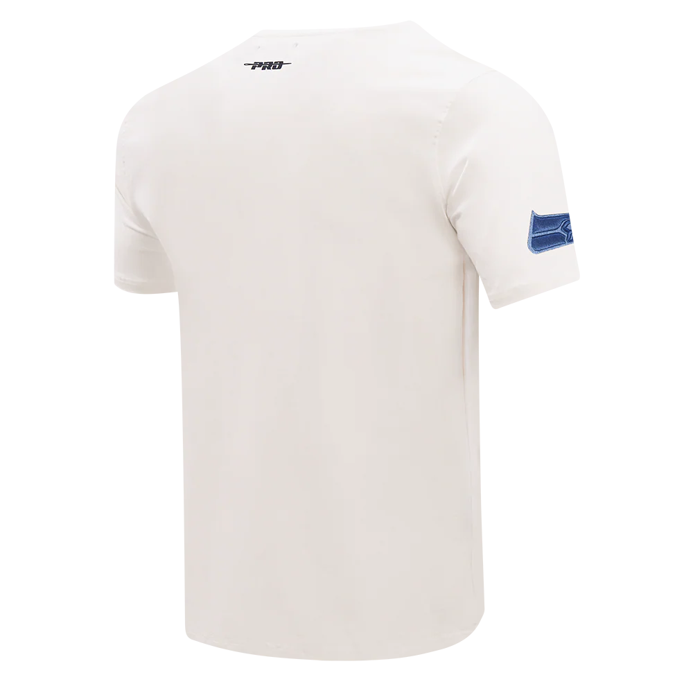 NFL SEATTLE SEAHAWKS VARSITY BLUES MEN'S SJ TEE (LINEN) - Image 4
