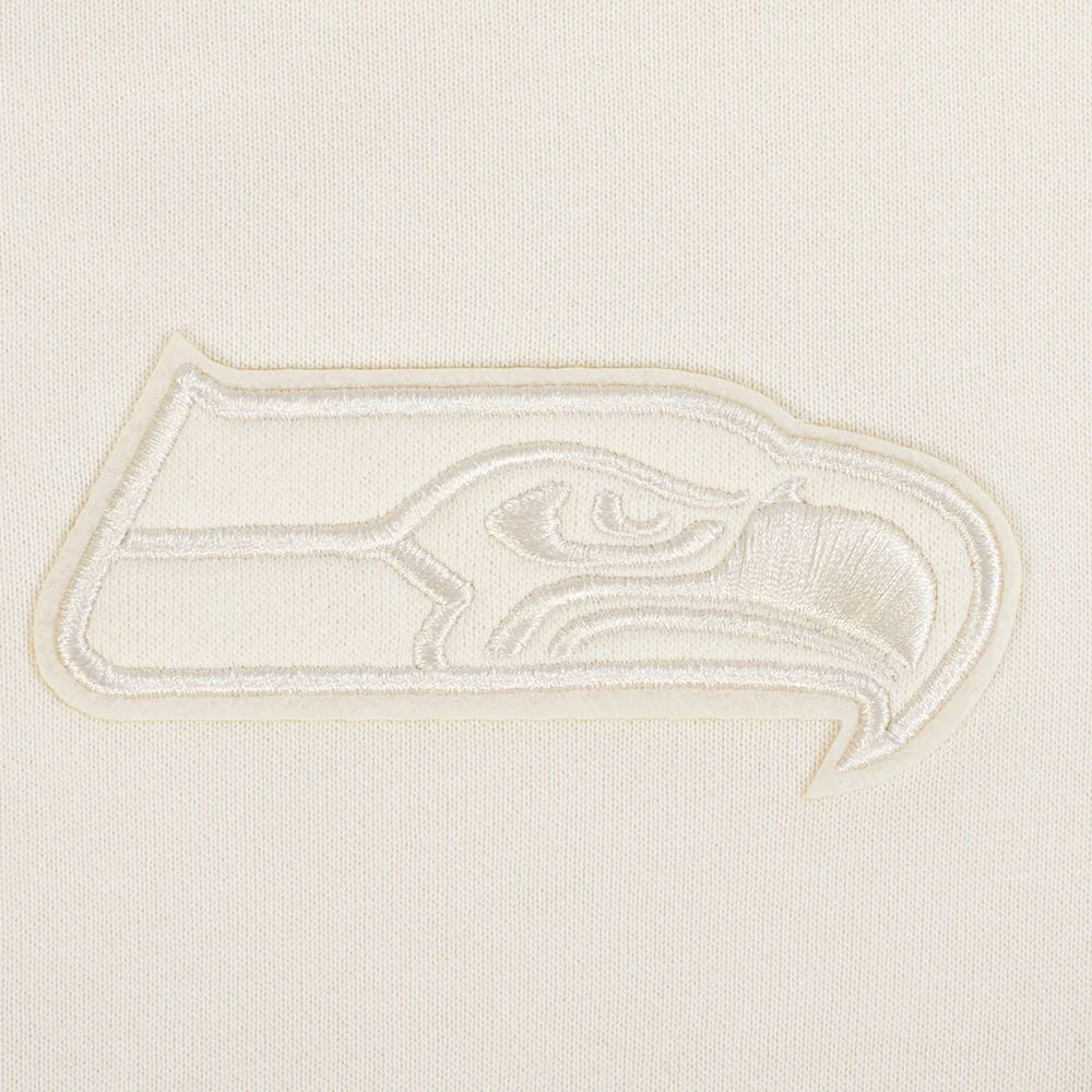 NFL SEATTLE SEAHAWKS NEUTRAL WOMEN'S CREWNECK (EGGSHELL) - Image 6