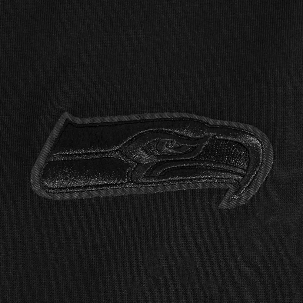 NFL SEATTLE SEAHAWKS NEUTRAL WOMEN'S JERSEY LEGGING (BLACK) - Image 5