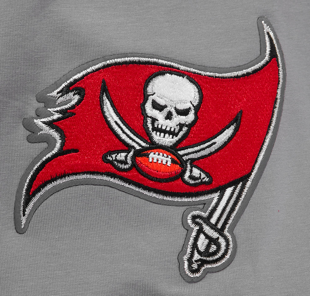 NFL TAMPA BAY BUCCANEERS CLASSIC CHENILLE MEN'S TEE (GRAY) - Image 7